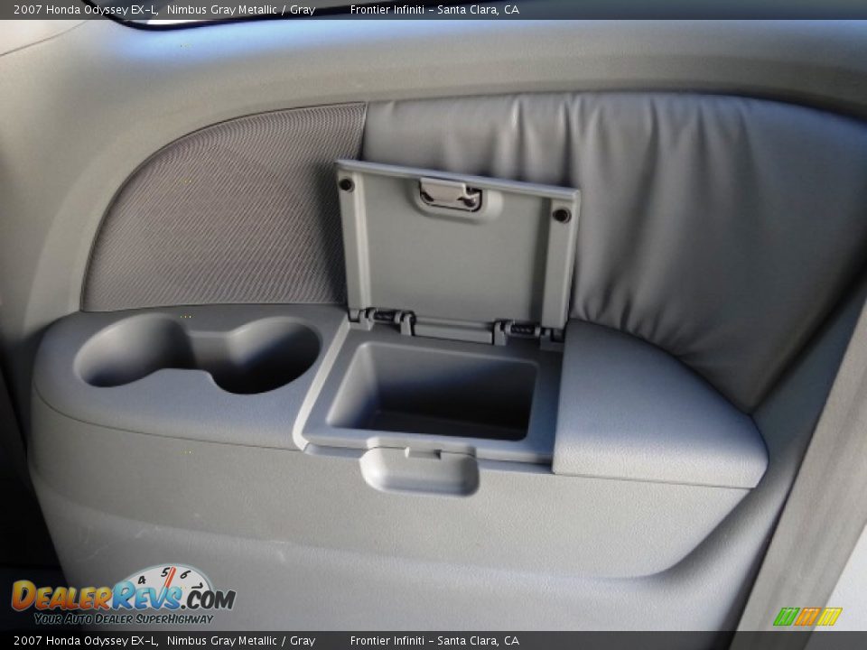 2007 Honda Odyssey EX-L Nimbus Gray Metallic / Gray Photo #15