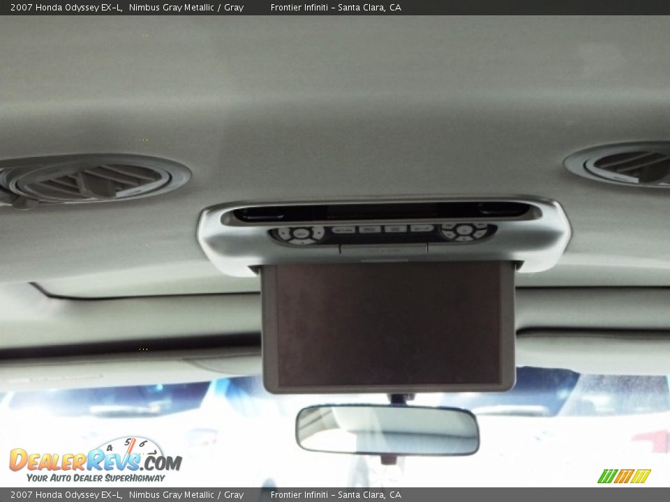 2007 Honda Odyssey EX-L Nimbus Gray Metallic / Gray Photo #18