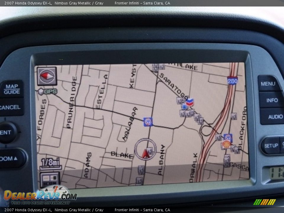 2007 Honda Odyssey EX-L Nimbus Gray Metallic / Gray Photo #19