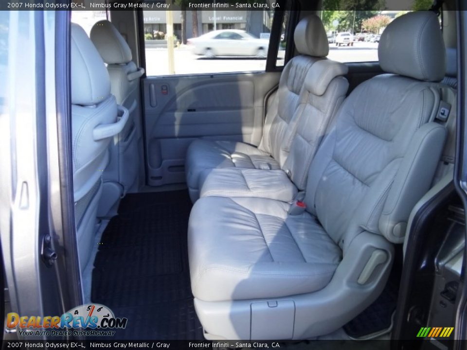 2007 Honda Odyssey EX-L Nimbus Gray Metallic / Gray Photo #22