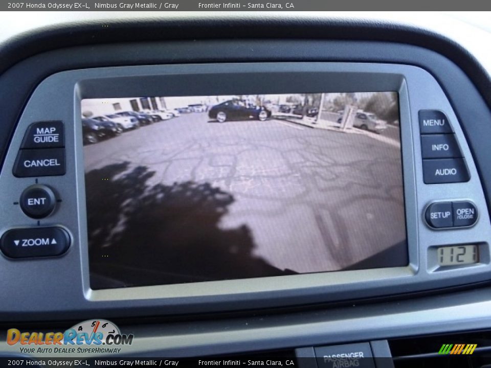 2007 Honda Odyssey EX-L Nimbus Gray Metallic / Gray Photo #23