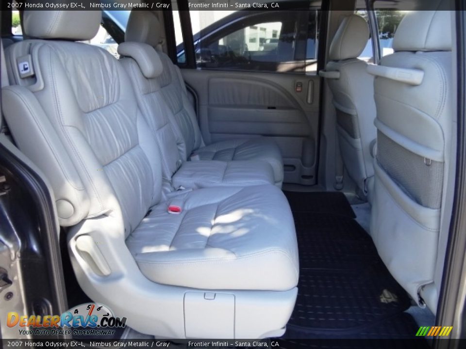 2007 Honda Odyssey EX-L Nimbus Gray Metallic / Gray Photo #25