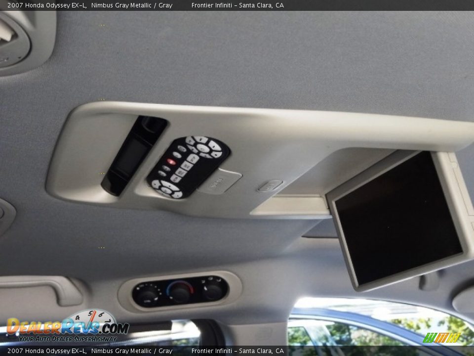 2007 Honda Odyssey EX-L Nimbus Gray Metallic / Gray Photo #29