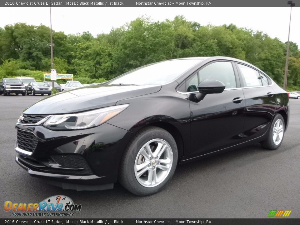 2016 Chevrolet Cruze LT Sedan Mosaic Black Metallic / Jet Black Photo #1