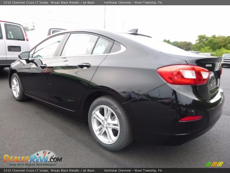 2016 Chevrolet Cruze LT Sedan Mosaic Black Metallic / Jet Black Photo #7