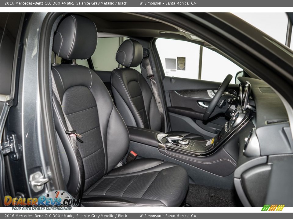 2016 Mercedes-Benz GLC 300 4Matic Selenite Grey Metallic / Black Photo #2