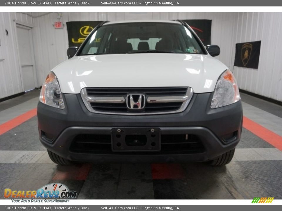 2004 Honda CR-V LX 4WD Taffeta White / Black Photo #4