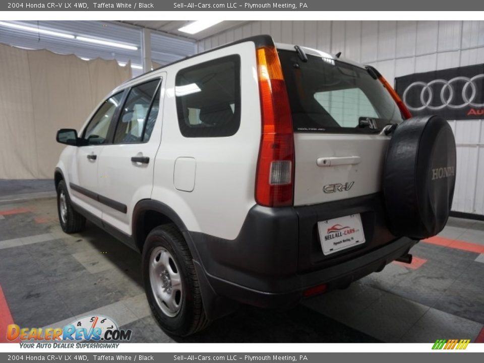 2004 Honda CR-V LX 4WD Taffeta White / Black Photo #10