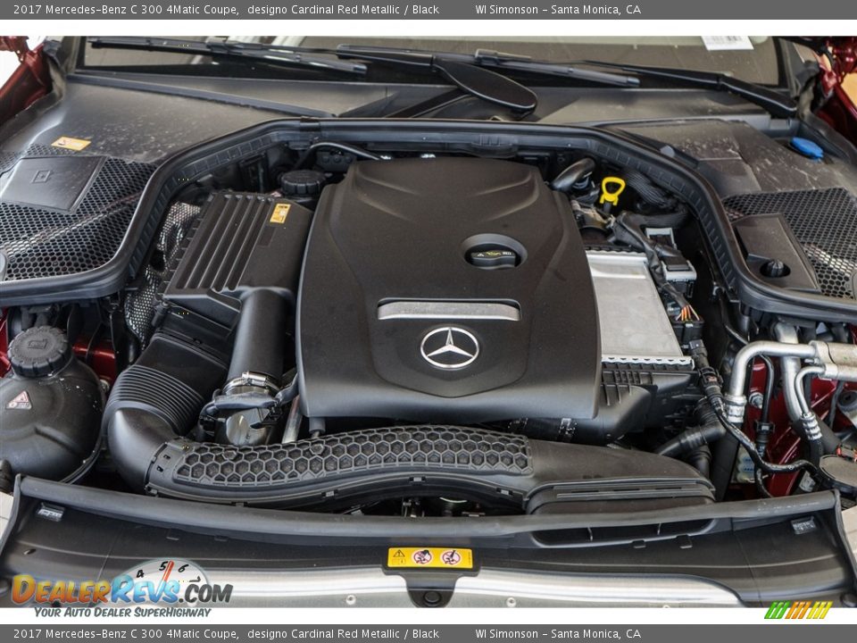 2017 Mercedes-Benz C 300 4Matic Coupe 2.0 Liter DI Turbocharged DOHC 16-Valve VVT 4 Cylinder Engine Photo #8