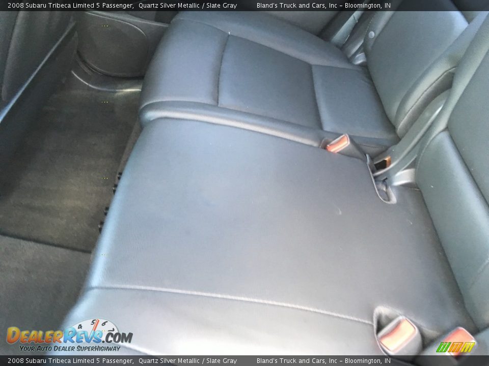 2008 Subaru Tribeca Limited 5 Passenger Quartz Silver Metallic / Slate Gray Photo #12