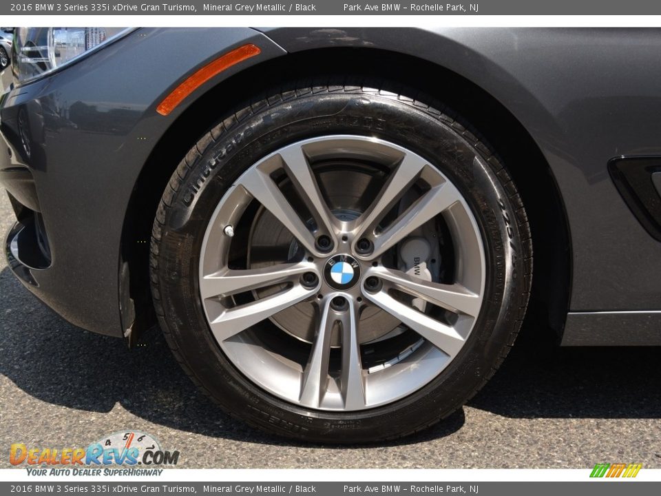 2016 BMW 3 Series 335i xDrive Gran Turismo Mineral Grey Metallic / Black Photo #32