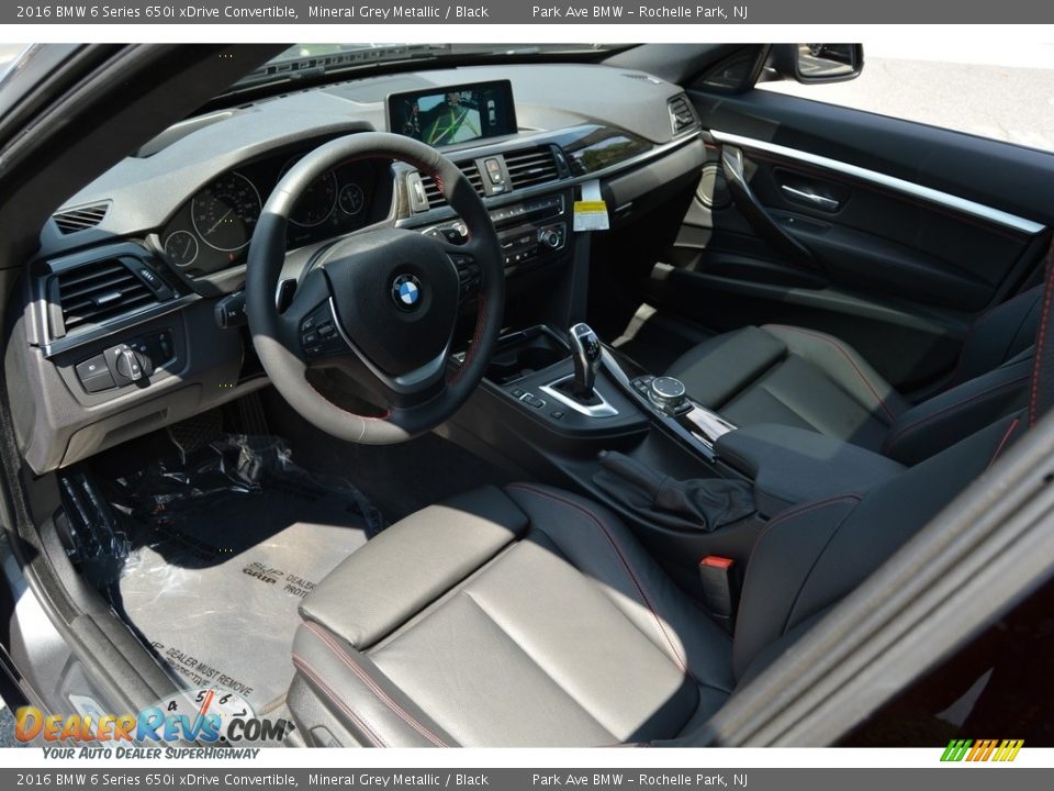 2016 BMW 6 Series 650i xDrive Convertible Mineral Grey Metallic / Black Photo #10