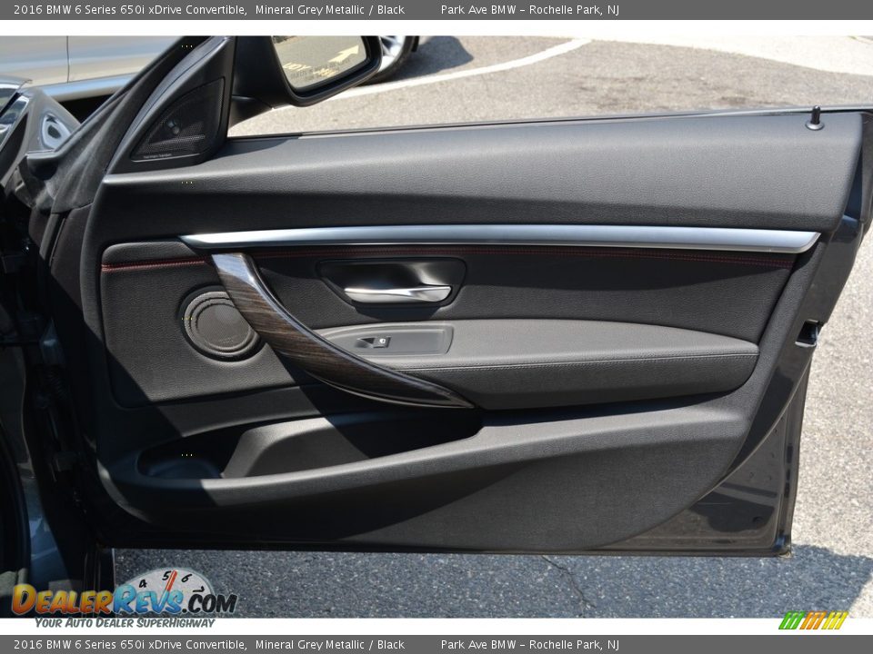 2016 BMW 6 Series 650i xDrive Convertible Mineral Grey Metallic / Black Photo #26
