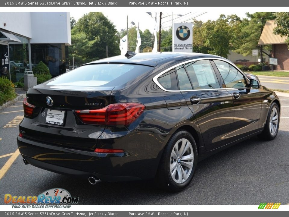 2016 BMW 5 Series 535i xDrive Gran Turismo Jet Black / Black Photo #3