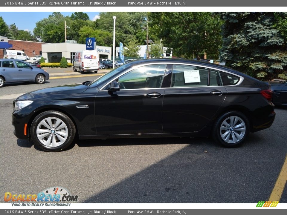 2016 BMW 5 Series 535i xDrive Gran Turismo Jet Black / Black Photo #5