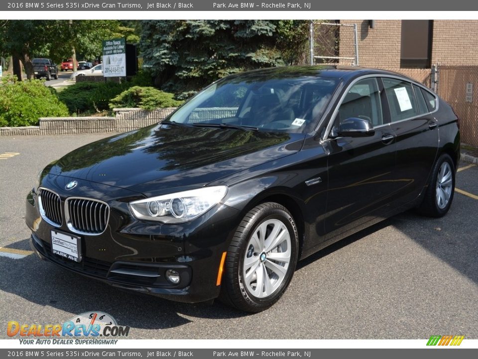 2016 BMW 5 Series 535i xDrive Gran Turismo Jet Black / Black Photo #6