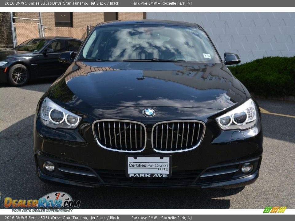 2016 BMW 5 Series 535i xDrive Gran Turismo Jet Black / Black Photo #7