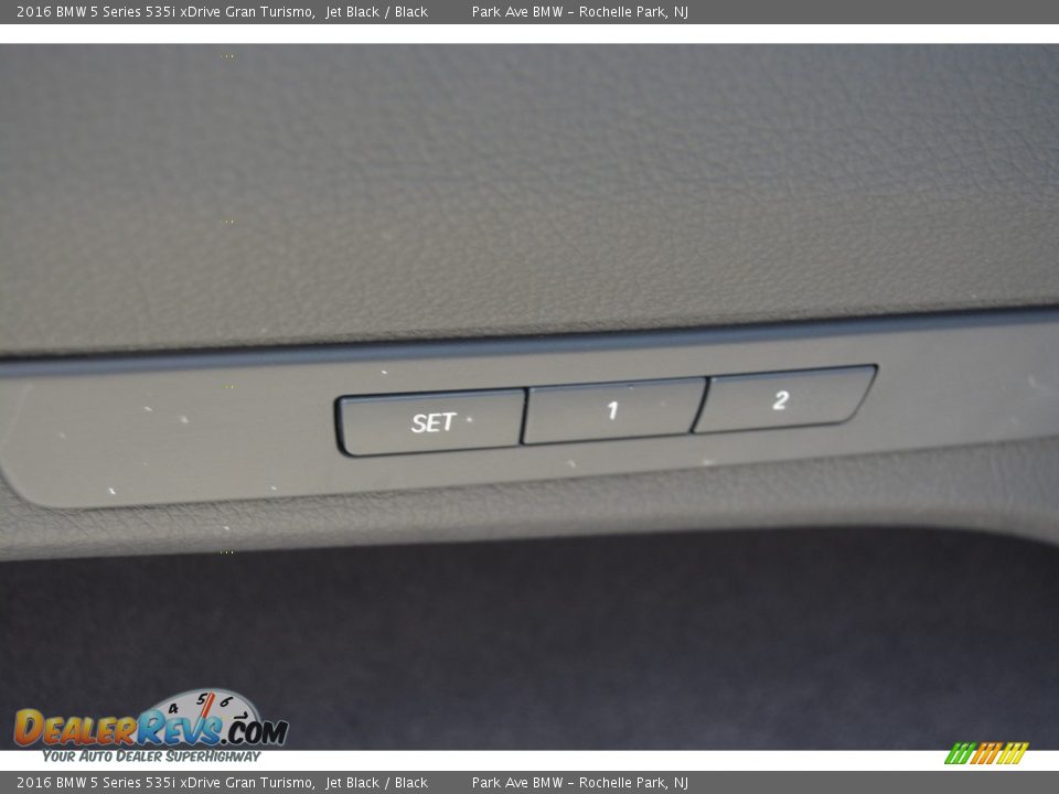2016 BMW 5 Series 535i xDrive Gran Turismo Jet Black / Black Photo #10