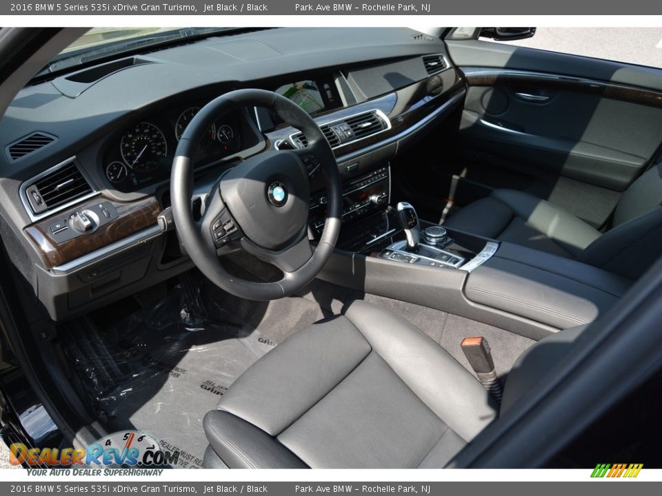 2016 BMW 5 Series 535i xDrive Gran Turismo Jet Black / Black Photo #11