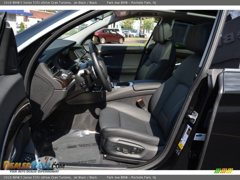 2016 BMW 5 Series 535i xDrive Gran Turismo Jet Black / Black Photo #12