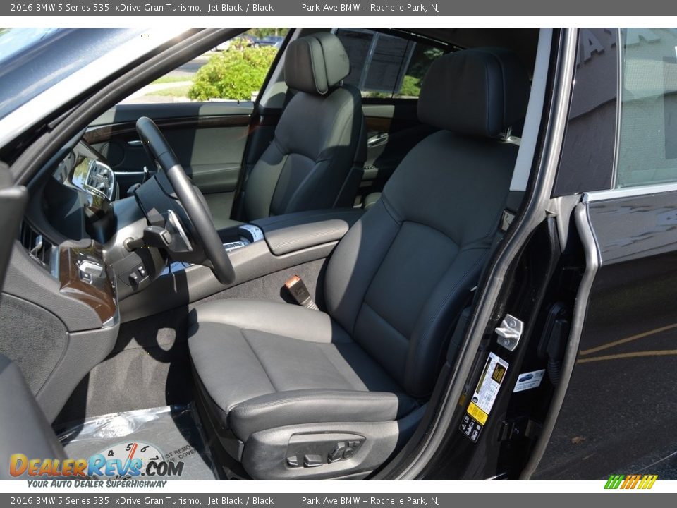 2016 BMW 5 Series 535i xDrive Gran Turismo Jet Black / Black Photo #13