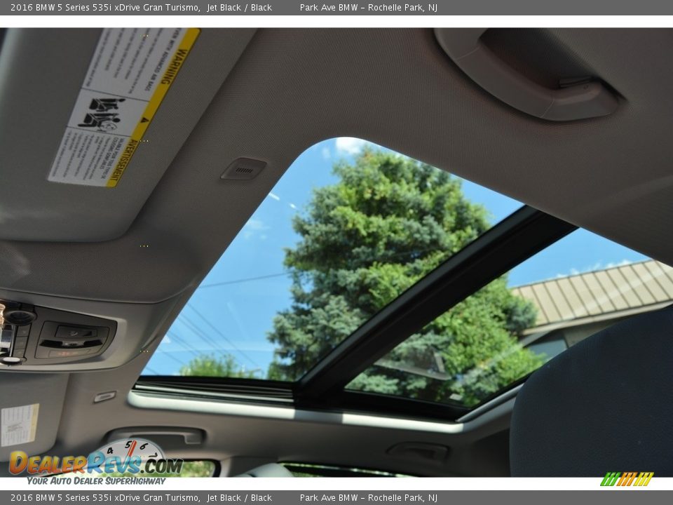 2016 BMW 5 Series 535i xDrive Gran Turismo Jet Black / Black Photo #14