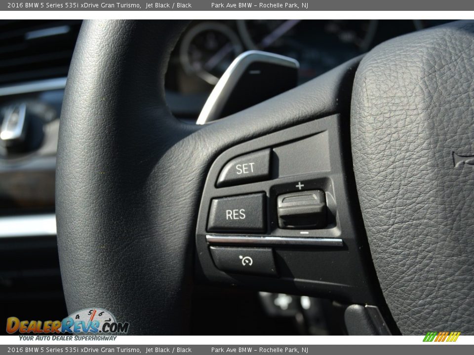 2016 BMW 5 Series 535i xDrive Gran Turismo Jet Black / Black Photo #19