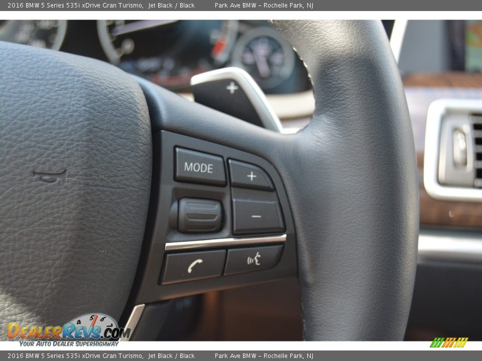 2016 BMW 5 Series 535i xDrive Gran Turismo Jet Black / Black Photo #20