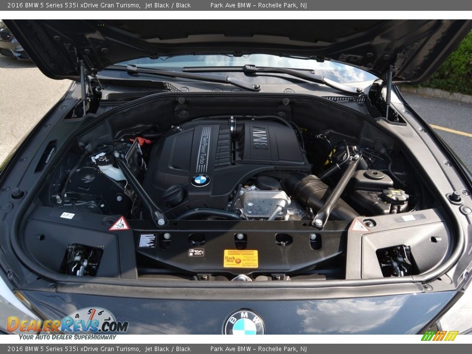 2016 BMW 5 Series 535i xDrive Gran Turismo Jet Black / Black Photo #30