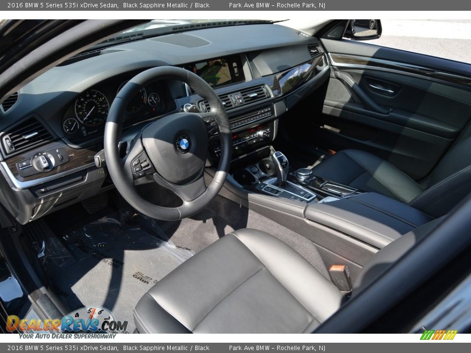 2016 BMW 5 Series 535i xDrive Sedan Black Sapphire Metallic / Black Photo #11