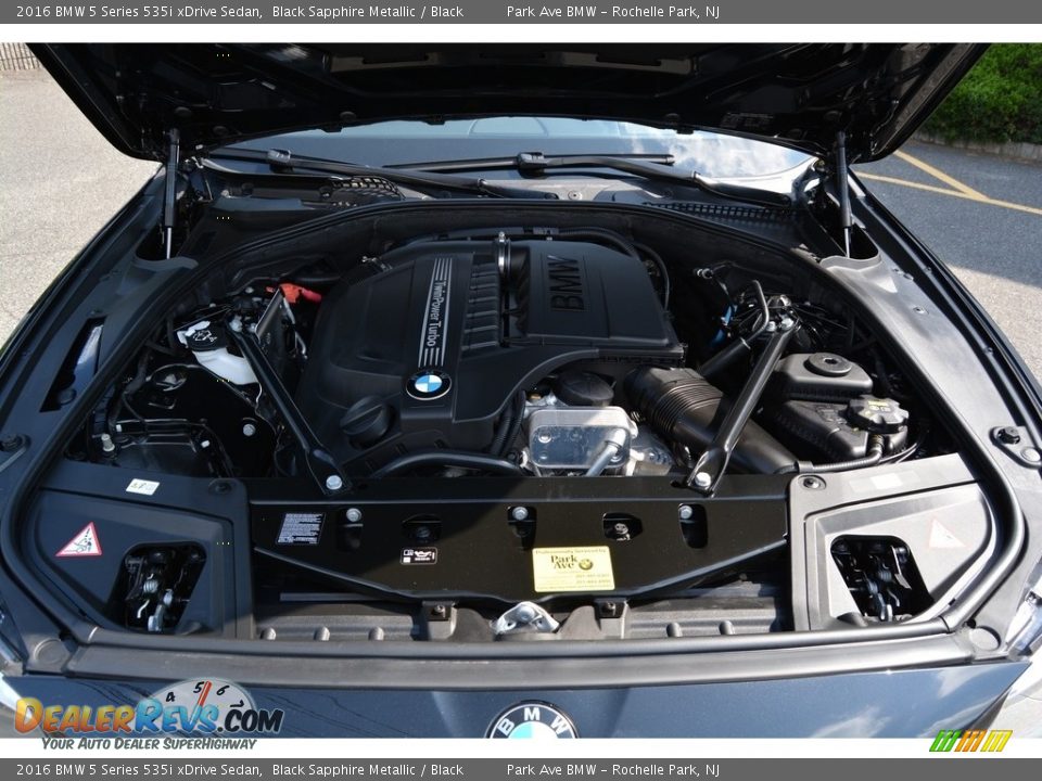 2016 BMW 5 Series 535i xDrive Sedan Black Sapphire Metallic / Black Photo #30