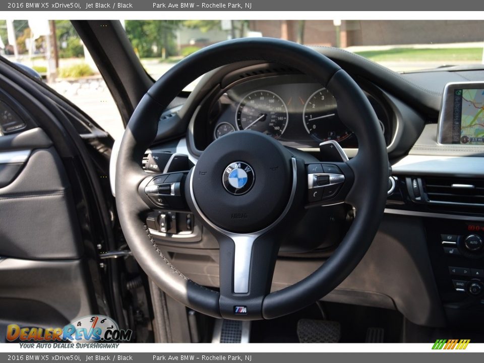2016 BMW X5 xDrive50i Jet Black / Black Photo #18