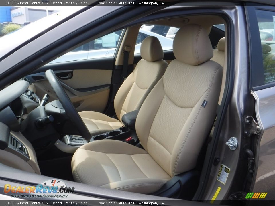 2013 Hyundai Elantra GLS Desert Bronze / Beige Photo #10