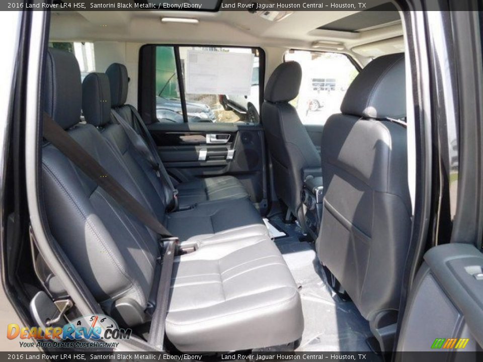2016 Land Rover LR4 HSE Santorini Black Metallic / Ebony/Ebony Photo #4
