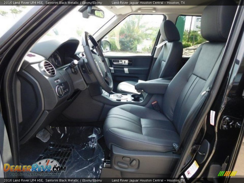 2016 Land Rover LR4 HSE Santorini Black Metallic / Ebony/Ebony Photo #6