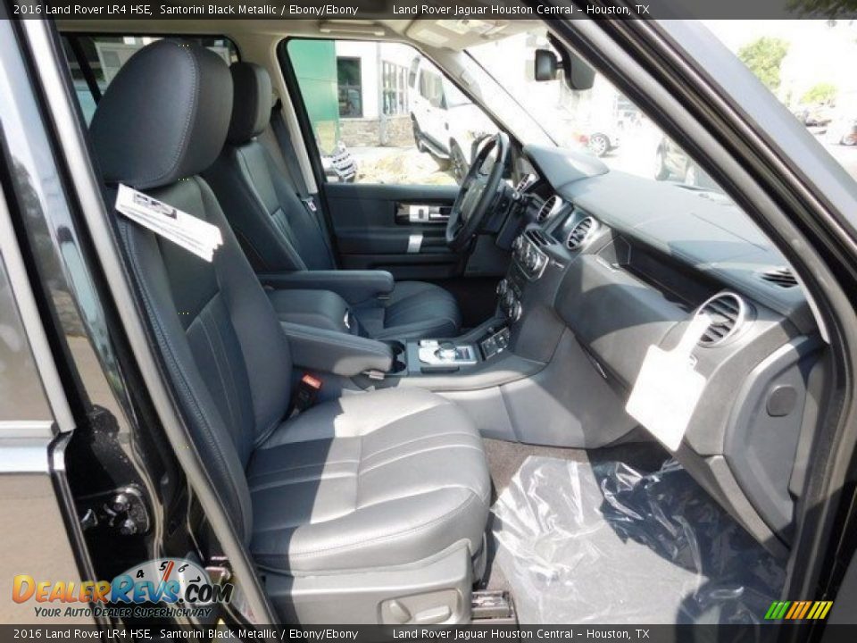 2016 Land Rover LR4 HSE Santorini Black Metallic / Ebony/Ebony Photo #7