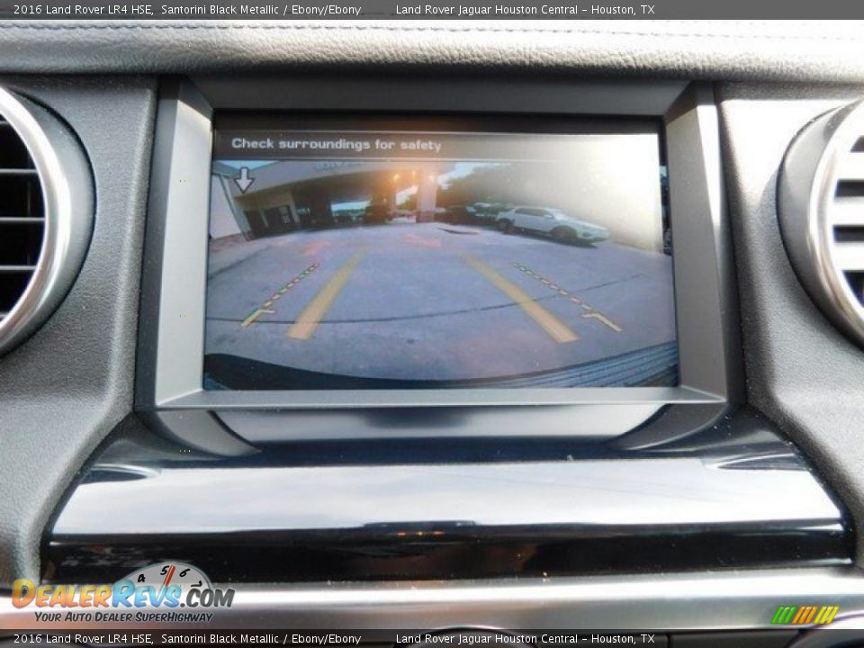 2016 Land Rover LR4 HSE Santorini Black Metallic / Ebony/Ebony Photo #9