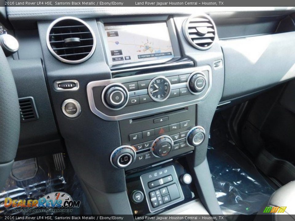 2016 Land Rover LR4 HSE Santorini Black Metallic / Ebony/Ebony Photo #10