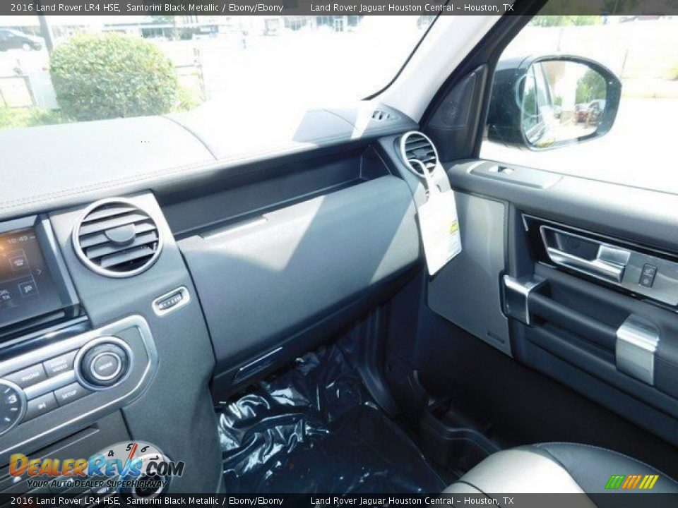 2016 Land Rover LR4 HSE Santorini Black Metallic / Ebony/Ebony Photo #12