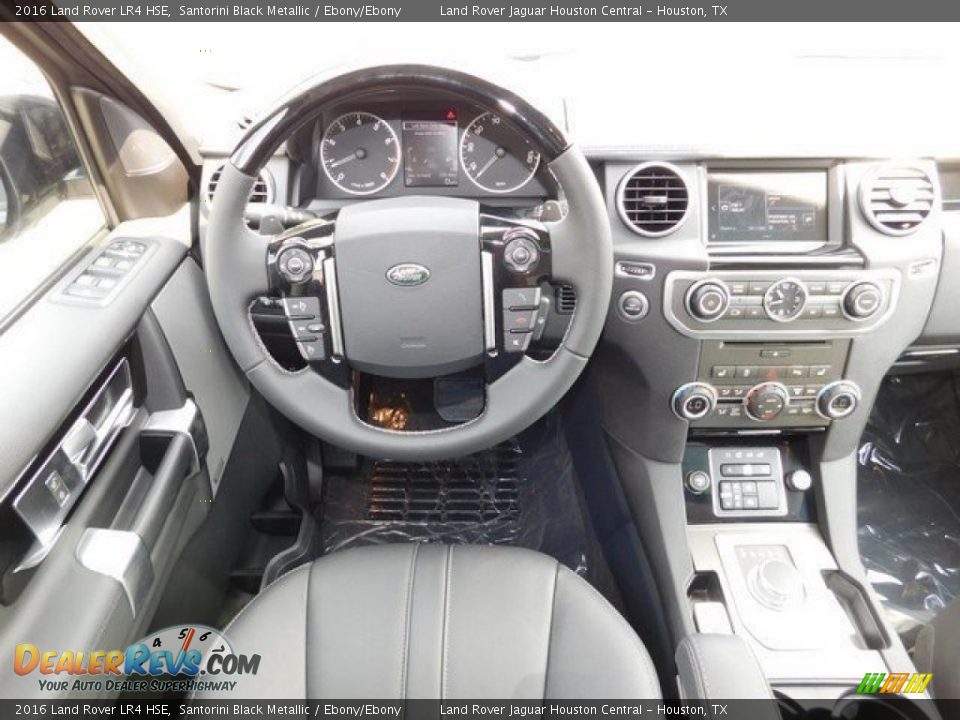 2016 Land Rover LR4 HSE Santorini Black Metallic / Ebony/Ebony Photo #13