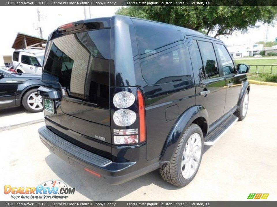 2016 Land Rover LR4 HSE Santorini Black Metallic / Ebony/Ebony Photo #14