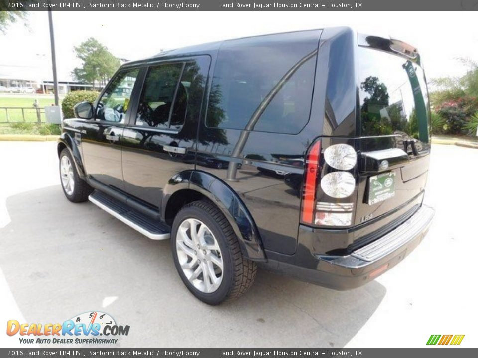 2016 Land Rover LR4 HSE Santorini Black Metallic / Ebony/Ebony Photo #15