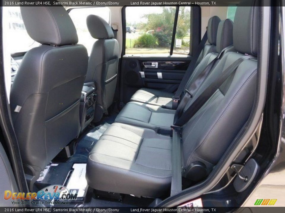 2016 Land Rover LR4 HSE Santorini Black Metallic / Ebony/Ebony Photo #17
