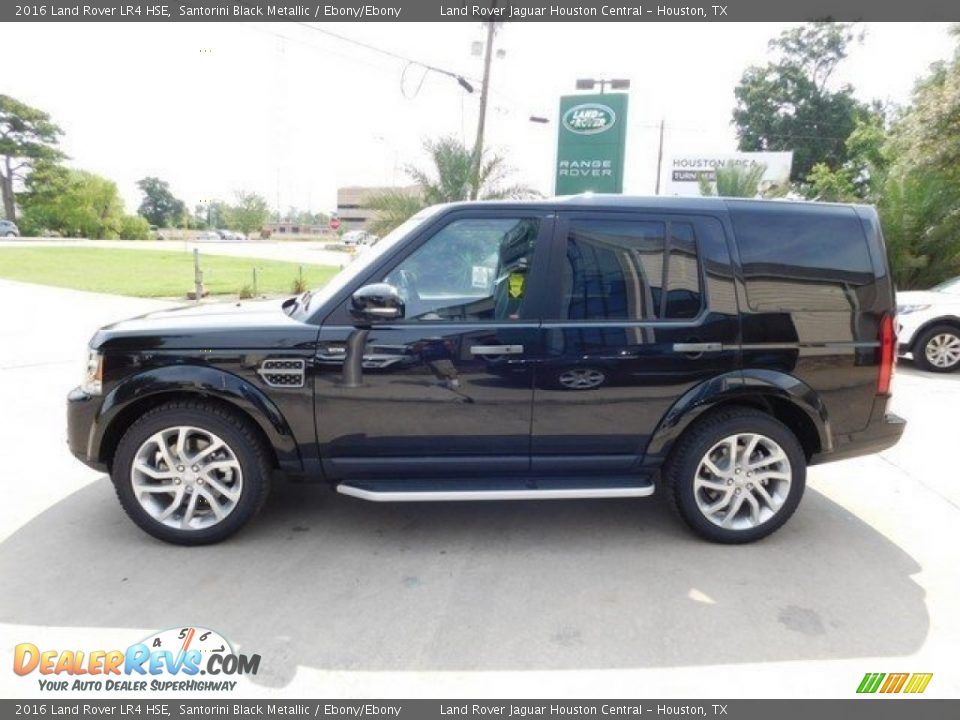 2016 Land Rover LR4 HSE Santorini Black Metallic / Ebony/Ebony Photo #18