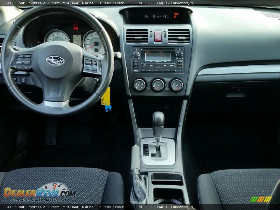 2012 Subaru Impreza 2.0i Premium 4 Door Marine Blue Pearl / Black Photo #8