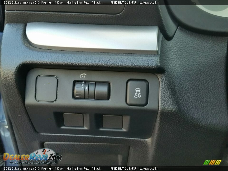 2012 Subaru Impreza 2.0i Premium 4 Door Marine Blue Pearl / Black Photo #22