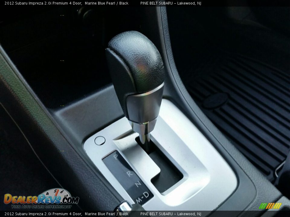 2012 Subaru Impreza 2.0i Premium 4 Door Marine Blue Pearl / Black Photo #25