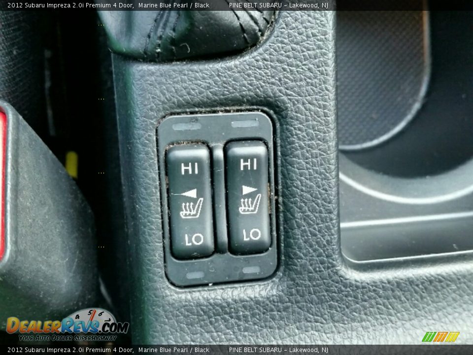 2012 Subaru Impreza 2.0i Premium 4 Door Marine Blue Pearl / Black Photo #26