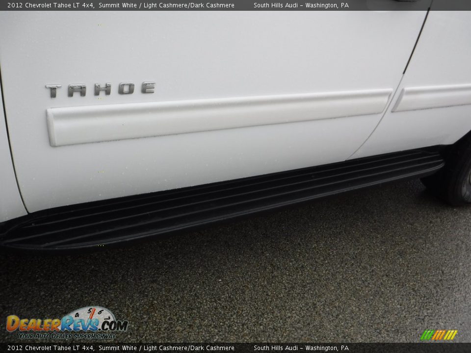 2012 Chevrolet Tahoe LT 4x4 Summit White / Light Cashmere/Dark Cashmere Photo #4