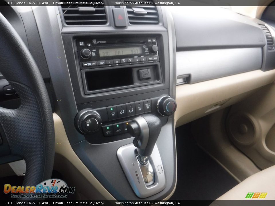 2010 Honda CR-V LX AWD Urban Titanium Metallic / Ivory Photo #14